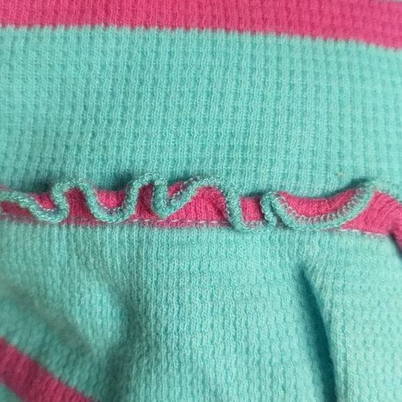 Ralph Lauren baby girl turquoise & hot pink outfit - Picture 9 of 9